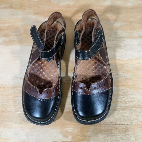 Josef Seibel Two Tone Leather Sandals Women’s Size 7 - Picture 2 of 7